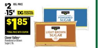 Dollar General Clover valley offer
