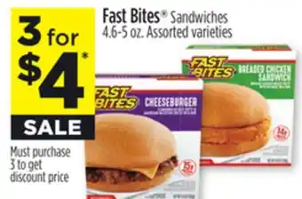 Dollar General Fast bites sandwiches offer