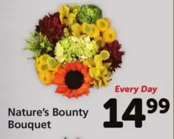 Safeway Nature's Bounty Bouquet offer