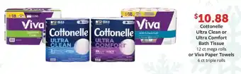 Fareway Cottonelle Ultra Clean or Ultra Comfort Bath Tissue offer