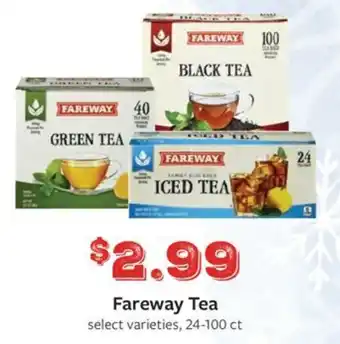 Fareway Fareway Tea select varieties, 24-100 ct offer