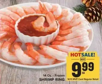 Food Lion SHRIMP RING 14 Oz. - Frozen offer