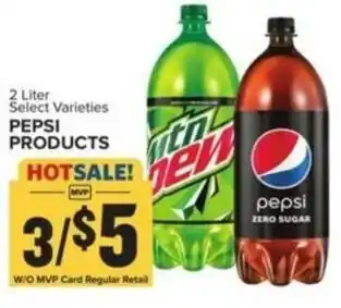 Food Lion PEPSI PRODUCTS 2 Liter offer