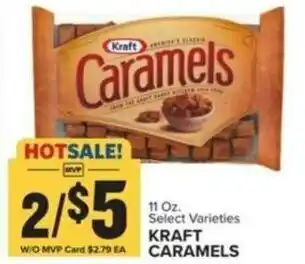 Food Lion KRAFT CARAMELS offer