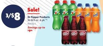 Family Dollar Dr pepper products offer