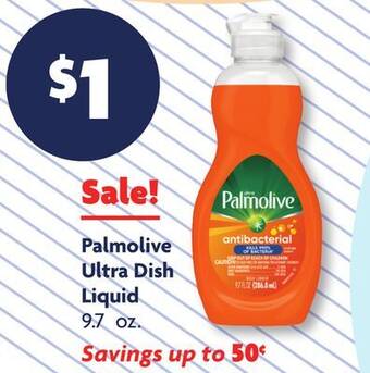 Family Dollar Palmolive ultra dish liquid offer