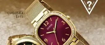 Boscov's Guess watches offer