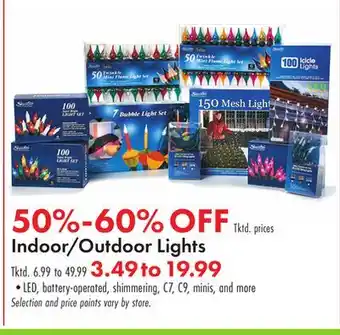 Boscov's Indoor/outdoor lights offer