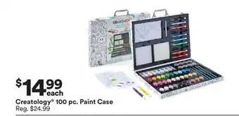 Michaels Creatology 100 pc. paint case offer