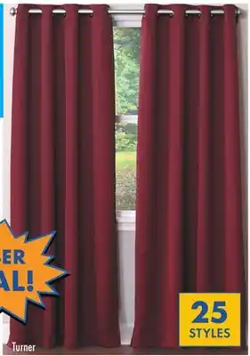 Boscov's Buyout curtains offer