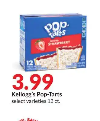 Hy-Vee Kellogg's pop-tarts offer