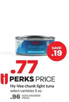 Hy-Vee Hy-vee chunk light tuna offer