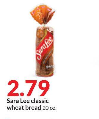 Hy-Vee Sara lee classic wheat bread offer