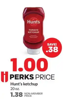 Hy-Vee Hunt's ketchup offer