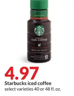 Hy-Vee Starbucks iced coffee offer
