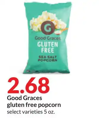 Hy-Vee Good graces gluten free popcorn offer