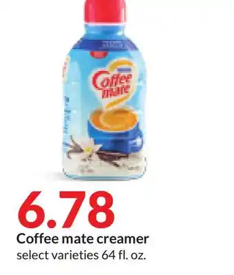 Hy-Vee Coffee mate creamer offer
