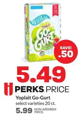 Hy-Vee Yoplait go-gurt offer