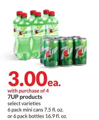 Hy-Vee 7up products offer
