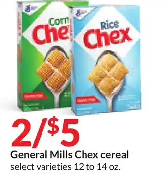 Hy-Vee General mills chex cereal offer
