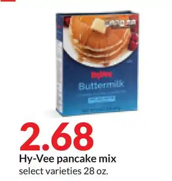 Hy-Vee Hy-vee pancake mix offer