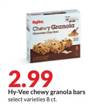 Hy-Vee Hy-vee chewy granola bars offer