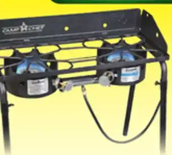 Big 5 Camp chef silverado 60,000 btu 2-burner cooker offer