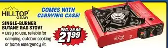 Big 5 Hilltop gear single-burner butane gas stove offer