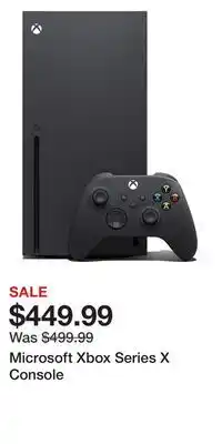 Game Stop Microsoft xbox series x console offer