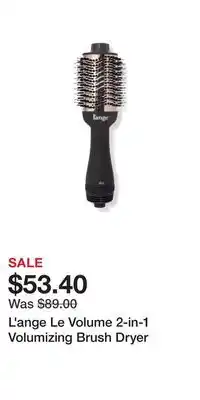 Ulta Beauty L'ange le volume 2-in-1 volumizing brush dryer offer