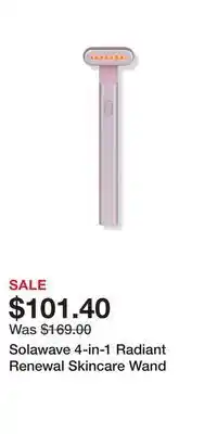 Ulta Beauty Solawave 4-in-1 radiant renewal skincare wand offer