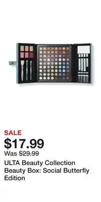 Ulta Beauty Ulta beauty collection beauty box: social butterfly edition offer