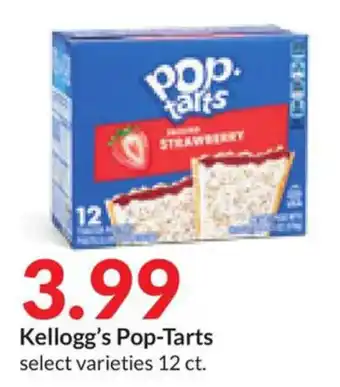Hy-Vee Kellogg's Pop-Tarts select varieties 12 ct. offer