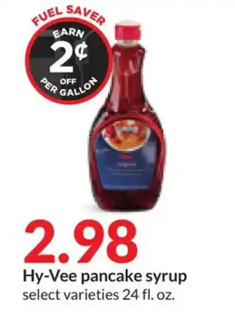 Hy-Vee Hy-Vee pancake syrup offer
