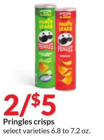 Hy-Vee Pringles crisps offer