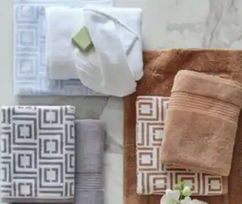 JC Penney Liz claiborne signature plush solid or logo bath towels offer