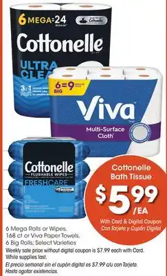 Ralphs Cottonelle bath tissue offer