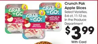 Ralphs Crunch pak apple slices offer