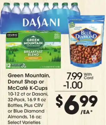 Ralphs Green mountain, donut shop or mccafé k-cups offer