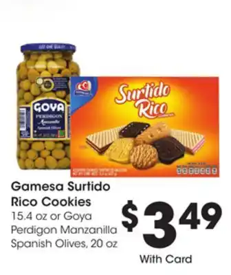 Ralphs Gamesa surtido rico cookies offer