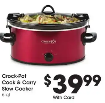 Ralphs Crock-pot cook & carry slow cooker offer