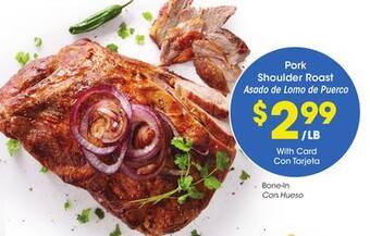 Ralphs Pork shoulder roast offer