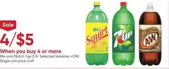 Stater Bros 7up offer