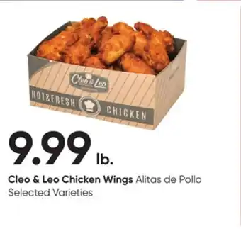 Stater Bros Cleo & leo chicken wings offer