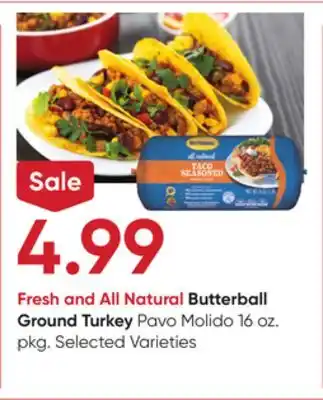 Stater Bros Butterball ground turkey offer