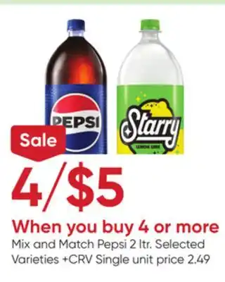Stater Bros Pepsi offer