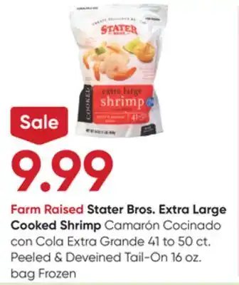 Stater Bros Stater bros. extra large cooked shrimp offer