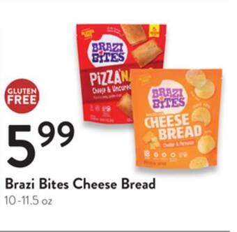 Fresh Thyme Brazi bites cheese bread offer