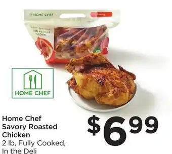 Food 4 Less Home chef savory roasted chicken offer