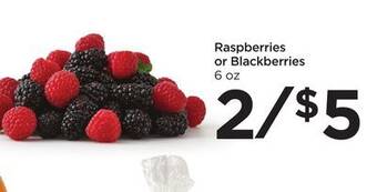 Food 4 Less Raspberries or blackberries offer